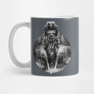 Ventriloquist b&w Mug